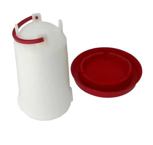 NAPÁJAČKA PRE HYDINU, 3L, SO SKRUTKOVACÍM TANIEROM S RÚČKOU