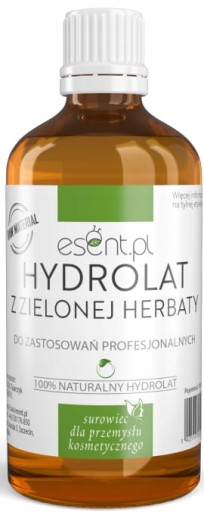Hydrolát zeleného čaju, tonikum, esencia, 100 ml