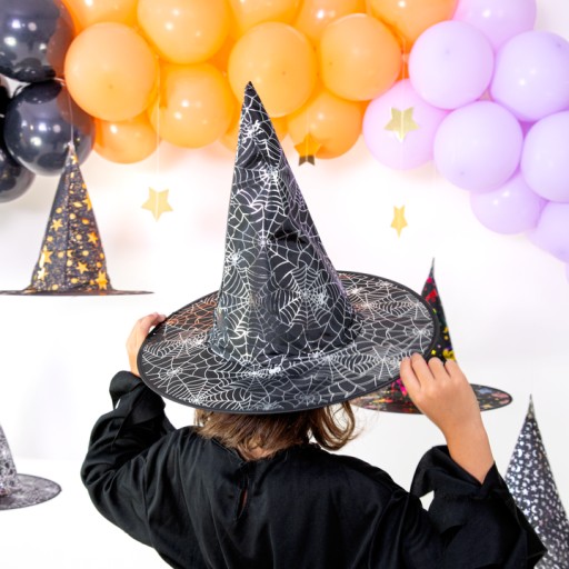 Čarodejnícky klobúk Pavučiny HALLOWEENSKÝ KARNEVAL