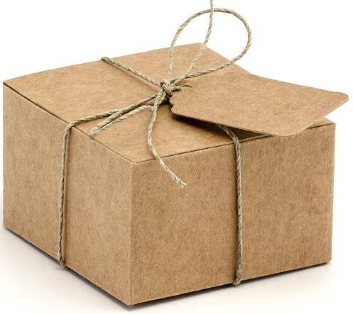 BOXY PRE HOSTÍ S KRAFTOVÝMI PRÍVESKAMI PRE HOSTÍ SPOLOČENSTVO SVADOBNÉ 10 KS