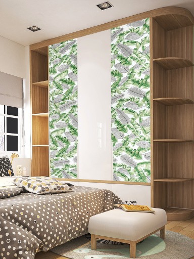 Samolepiaca nábytková fólia dekoračné DIY LISTY