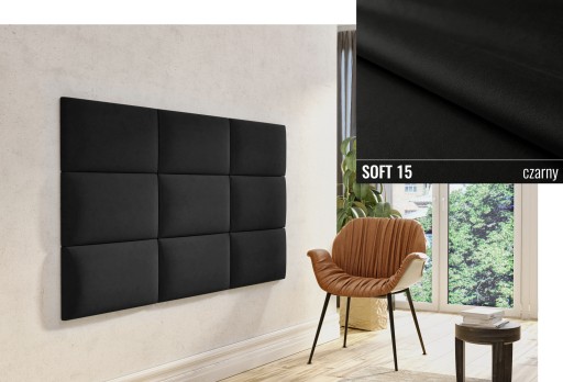 60 X 30 ČALÚNENÉ STENOVÉ PANELY MÄKKÉ ČELO