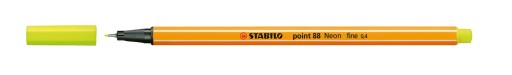 Point 88/024 neónovo žltá jemná linka STABILO
