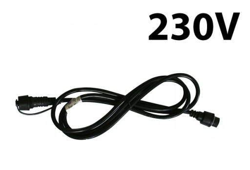 Záhradná girlanda Napájací kábel pre girlandy predlžovací kábel 2m IP65 230V/50Hz