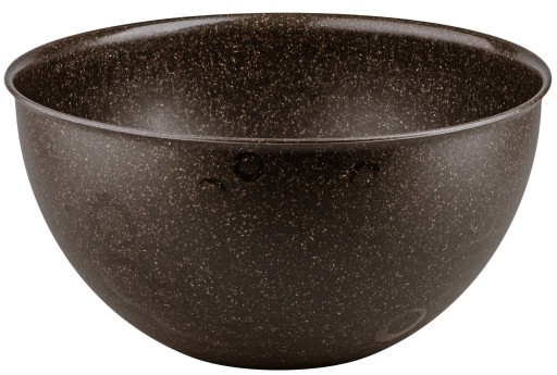 KUCHYNSKÉ MISKY SET PLASTOVÉ MISKY 3 ks BIO VEĽKÁ 1,5L 3L 6L Hnedá