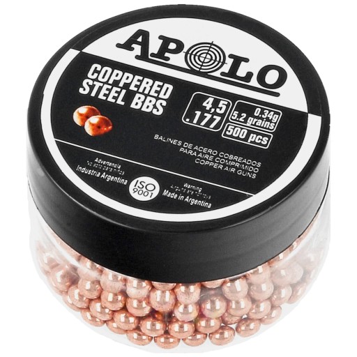 Apolo Copper Steel BB 4,5 mm, 500 ks (19983)
