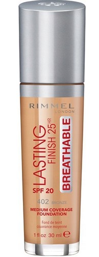 RIMMEL LASTING FINISH FOUNDATION ELIMINUJE NEDOKONALOSTI SPF 20 30 ml