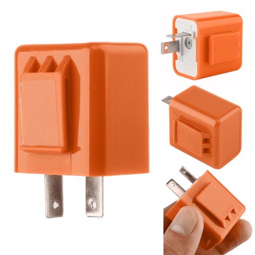 Elektronický nastaviteľný LED prerušovač 2-PINS 12v
