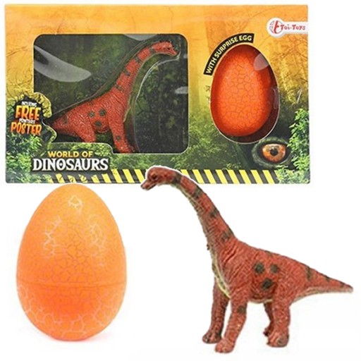 POSTAVKA DINOSAURA + VAJCIA DINOSAURA S PREKVAPENÍM DINOSAURA