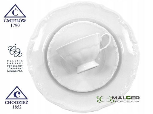 C000 ŠÁLKA 22 BIELY PORCELÁN MÁRIA TEREZA 1