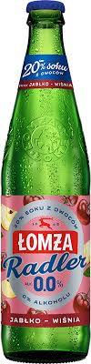 Łomża Radler Jablko/čerešňa 20 % nevratná fľaša šťavy 500 ml