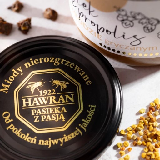 Peľ a propolis v pohánkovom mede 45g sur