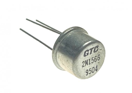 Tranzistor 2N1566: 75V/500mA, TO-5, GTC