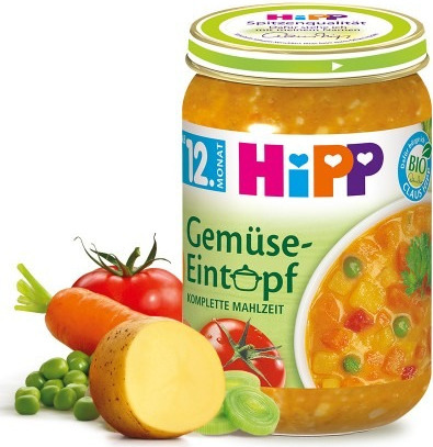 Hipp Bio Zeleninový guláš s hráškom 12m 250g