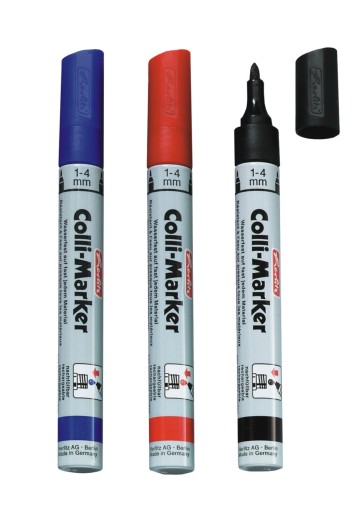 HERLITZ COLLI VODEODOLNÝ POPISOVAČ, ČIERNA