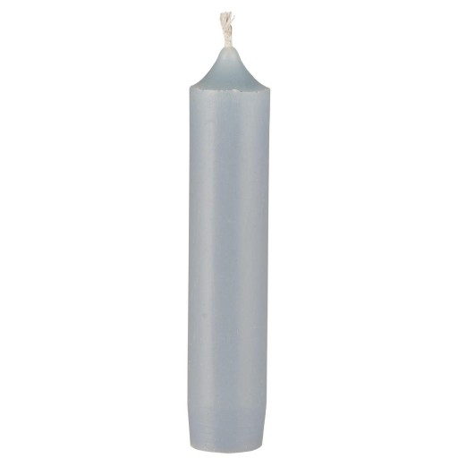 Svetlomodrá sviečka od Ib Laursen, 10 cm