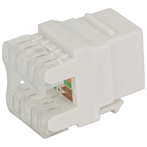 KEYSTONE RJ-45 ZÁSUVOVÝ MODUL RJ45 CAT.6 BIELA UTP