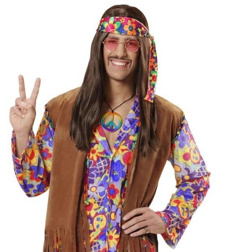 pacifický prívesok, DÚHOVÝ FAREBNÝ HIPPIE, 70. roky 20. storočia