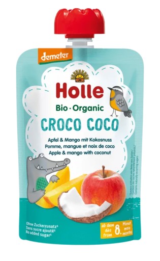 KOKOSOVÁ KROKODÝLIOVÁ PENA V TRUBE (JABLKO - MANGO - KOKOS) BEZ PRIDANÉHO CUKRU