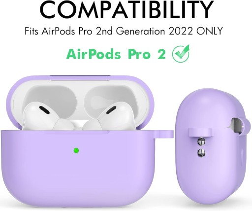silikónové ochranné puzdro pre Airpods Pro 2 CASE s karabínou RESISTANT