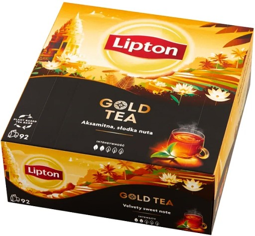 Lipton English Breakfast čierny čaj 92 vrecúšok