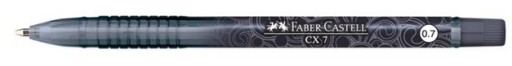 CX7 guľôčkové pero 0,7 mm Black Faber-Castell