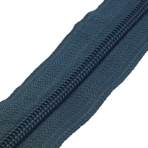 Zipsová páska, sivý zips, farba 306, 1 METER