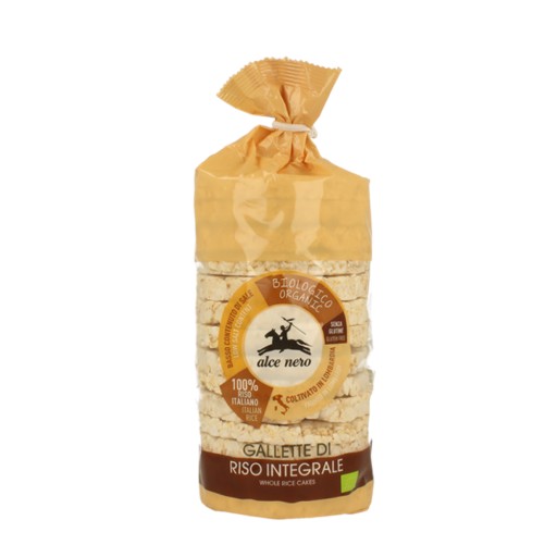 RYŽOVÉ OBLÁTKY CELOZRNNÉ, BIO, 100 g - ALCE NERO