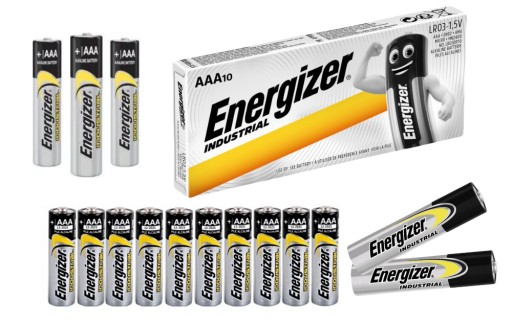 Energizer Industrial LR03 AAA alkalická batéria 10 ks