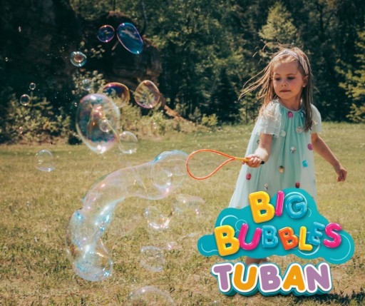 Tuban, krúžok s mydlovou bublinou + tekutina 400ml