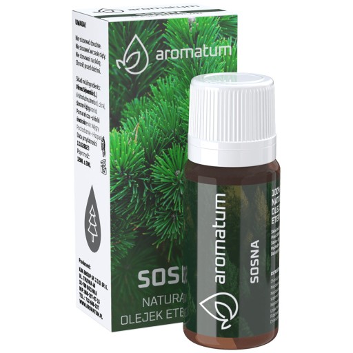 Borovicový esenciálny olej na kašeľ, nádchu, 12 ml