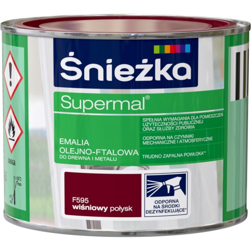 ŚNIEŻKA Olej-ftalát Cherry F595 Lesk 0,2L