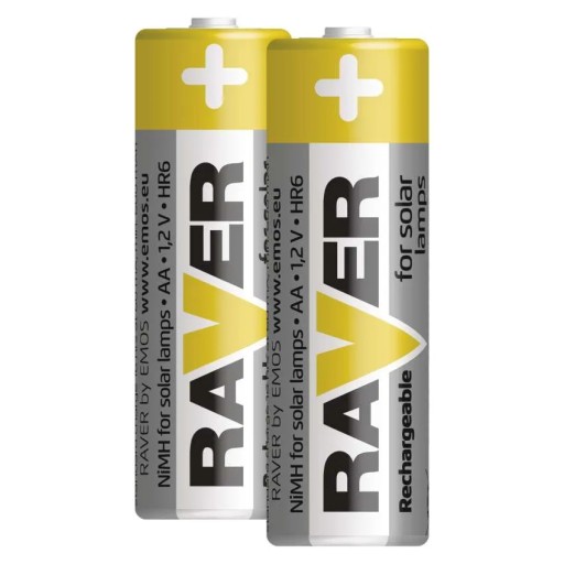 Batéria NiMH Solar AA R6 batéria 2ks solárna