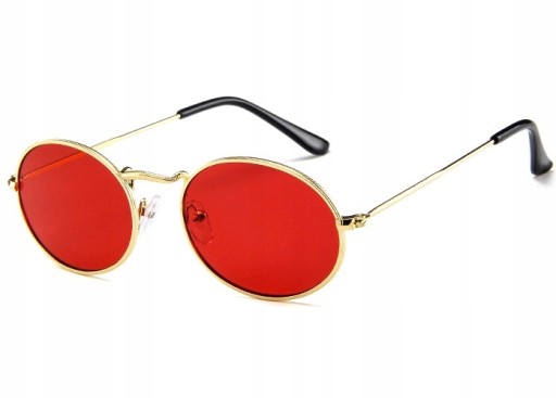 Oválne boho retro kovové okuliare LENONKI eye