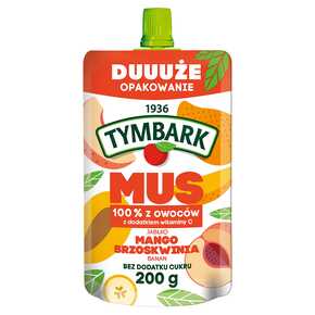 TYMBARK MANGO BROSKYŇOVÁ BANÁNOVÁ MUSSE 200G