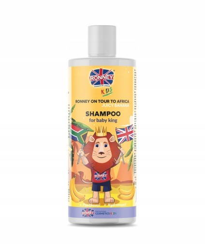 ŠAMPÓN NA DETSKÉ VLASY, BANÁN, 300 ML