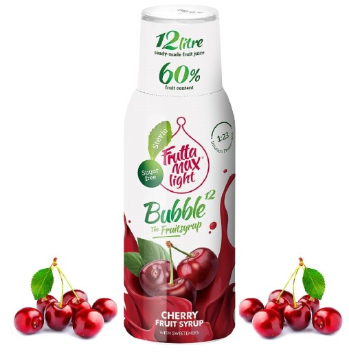 FRUTTAMAX Sirup Cherry Light 500 ml na 12 litrov