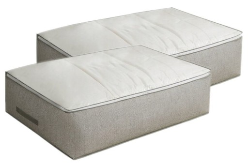 Nádoba pod posteľ, obal na uloženie prikrývok, oblečenia, posteľnej bielizne, 100x45x15