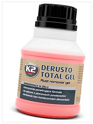 Z0B64 K2 DERUSTO TOTAL GEL GEL na odstránenie hrdze 250 ML FV L375