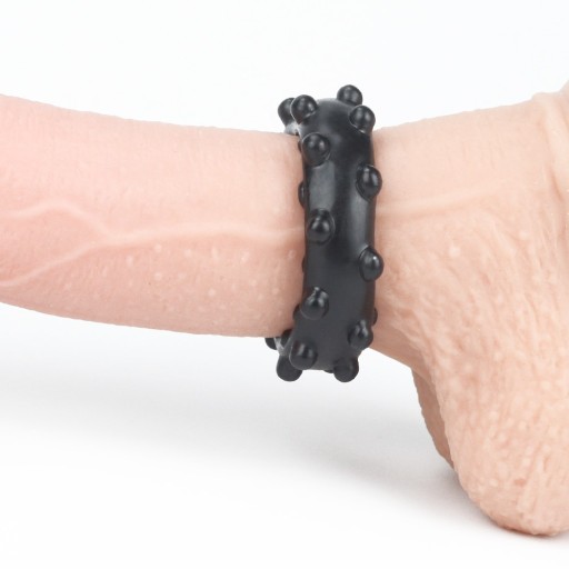 Lovetoy Power Plus krúžok na penis čierny priemer