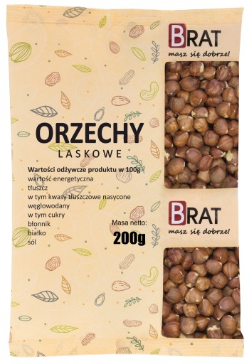 LIESKOVÉ ORIEŠKY 200g Vylúpané, prírodné, veľké, čerstvé