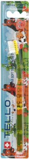 TELLO ULTRA SOFT KIDS 4480 ZUBNÁ KEFKA 6-12 rokov BLISTER 1 ks.