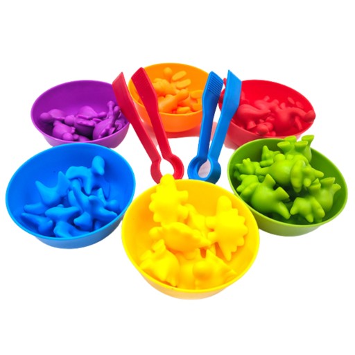 XXL SADA PRE UČENIE POČÍTANIA FAREB GRIPING SORTER HRA MONTESSORI LOGIC