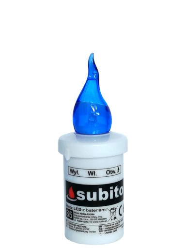 Subito LED S5 modrá