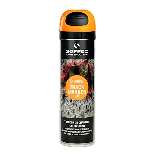 SOPPEC Track Marker geodetická farba 1 ks. POMERANČ 500ml