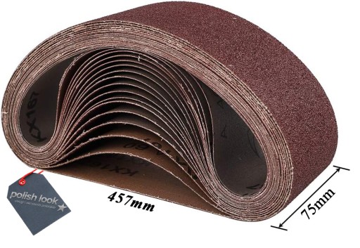 NEKONECNÝ PÁS PÁSKA 75 x 457 BRÚSNY PAPIER GR 100