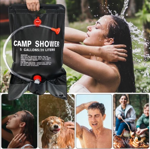 CAMPING SOLAR TURISTICKÁ SPRCHA 20L