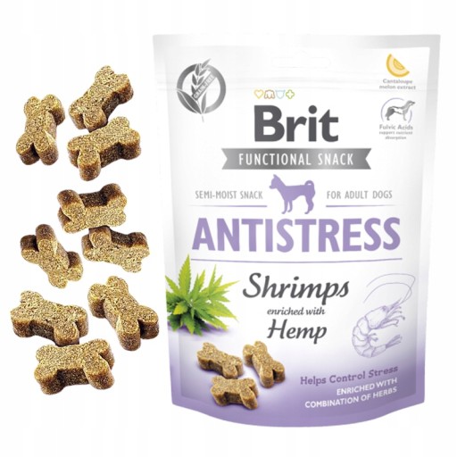 Brit Care Funkčné maškrty pre psov ANTISTRESS 150g