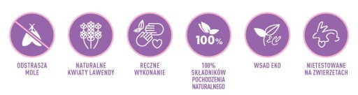 Levanduľa PREMIUM PRODUKT PRÍRODNÉ SUCHÉ 100g ZDARMA závesné vrecúško