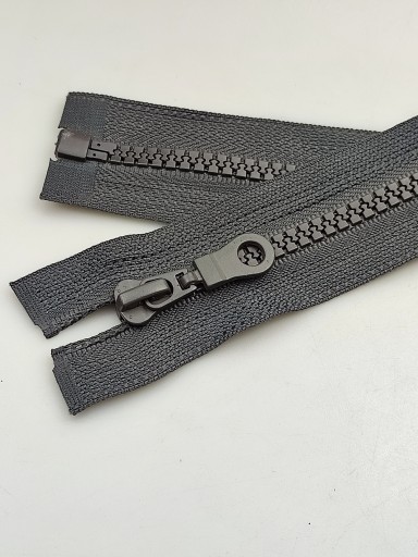 Zips ch. #5 SKÚŠKA 85 cm šedá